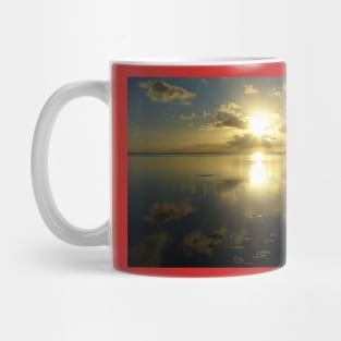Reflective Ocean Sunset Mug